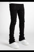 Vicious EMBELLISH RHINESTONE FLARE DENIM
