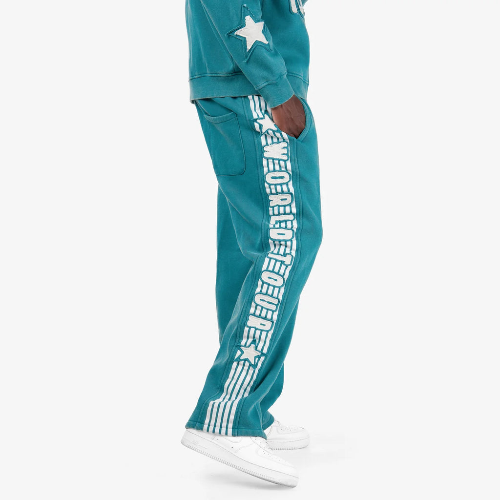Copper Rivet World Tour Sweatsuit - Teal