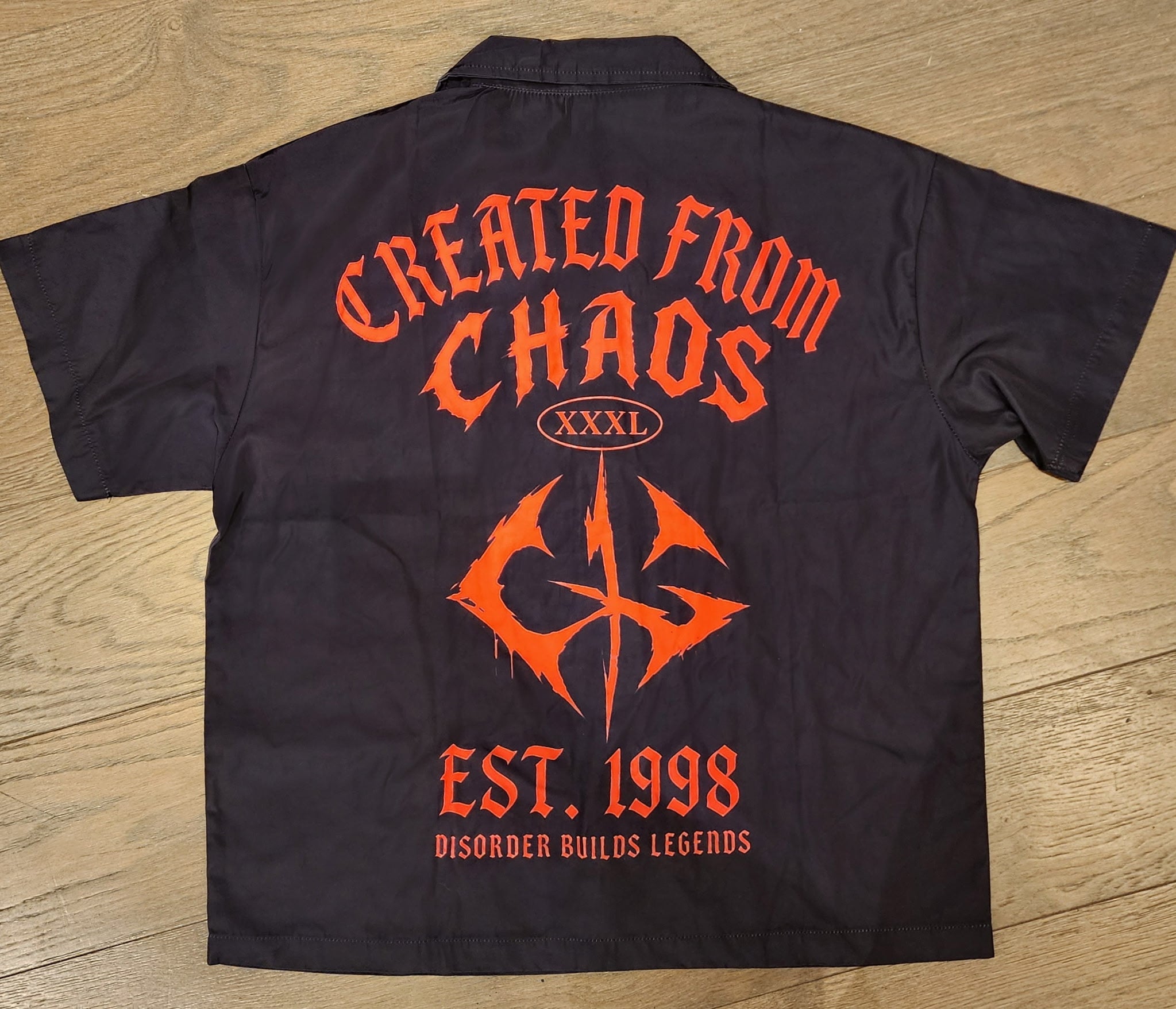CHAOS Short Set - Black,Red