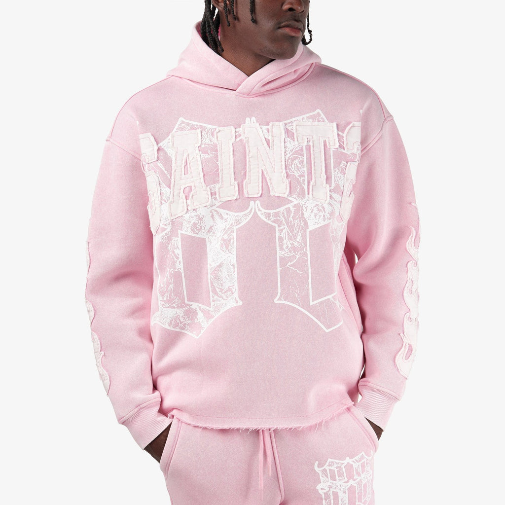 Copper Rivet Saints Fleece Set - Pink