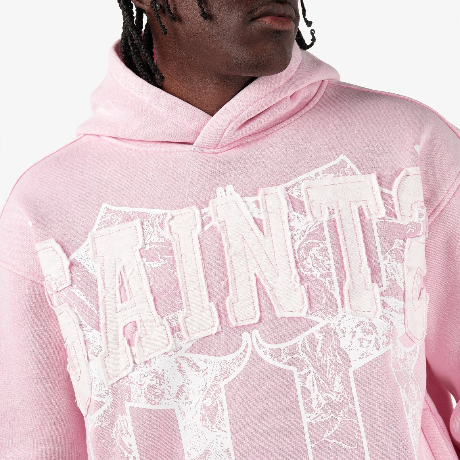 Copper Rivet Saints Fleece Set - Pink