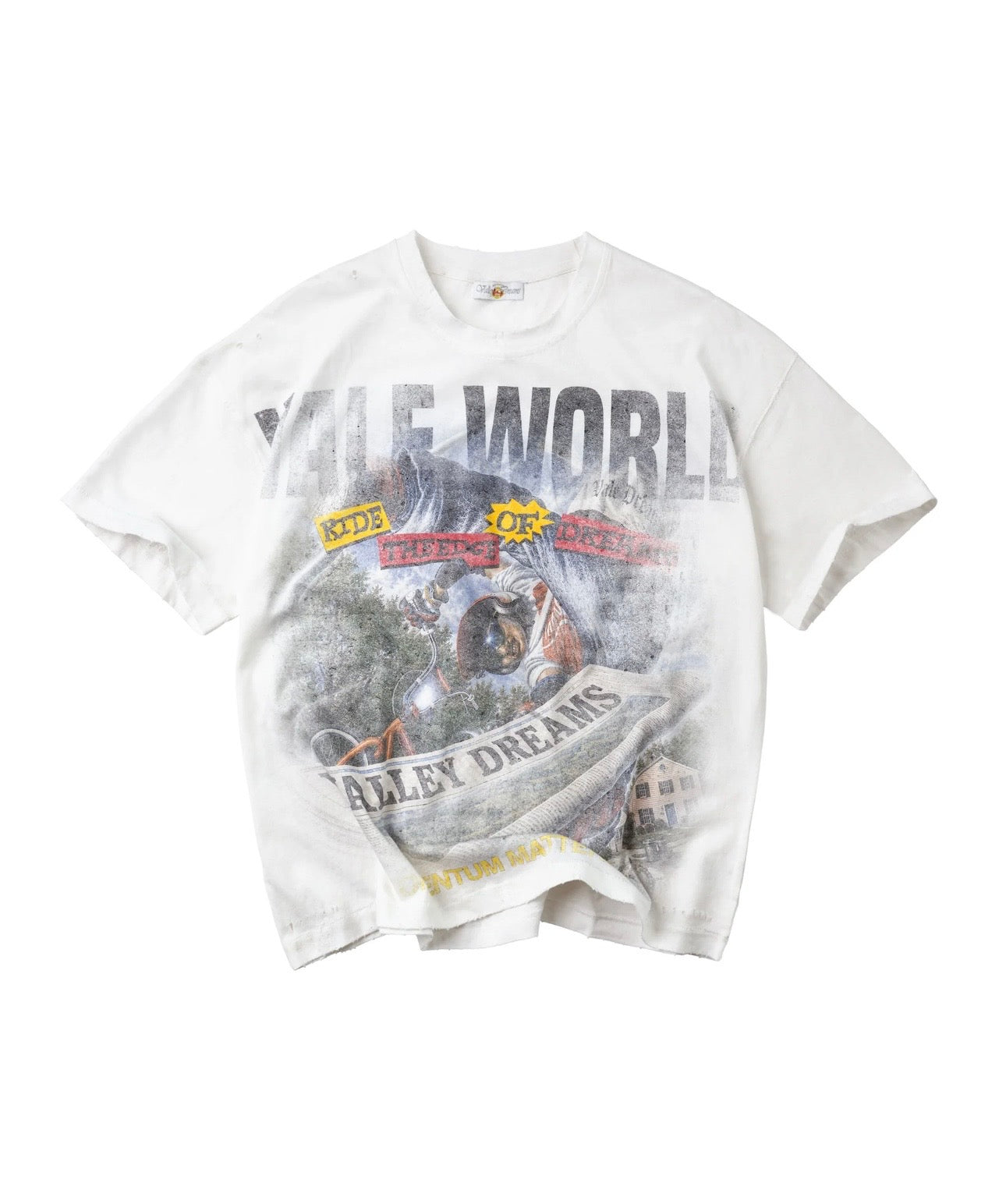 Vale NEWSPAPER Shirt - White