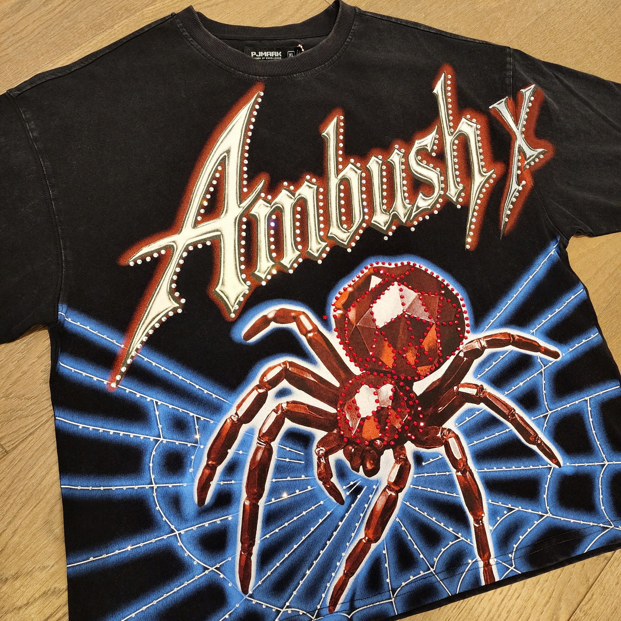 PJMARK Cropped Ambush Shirt - Black