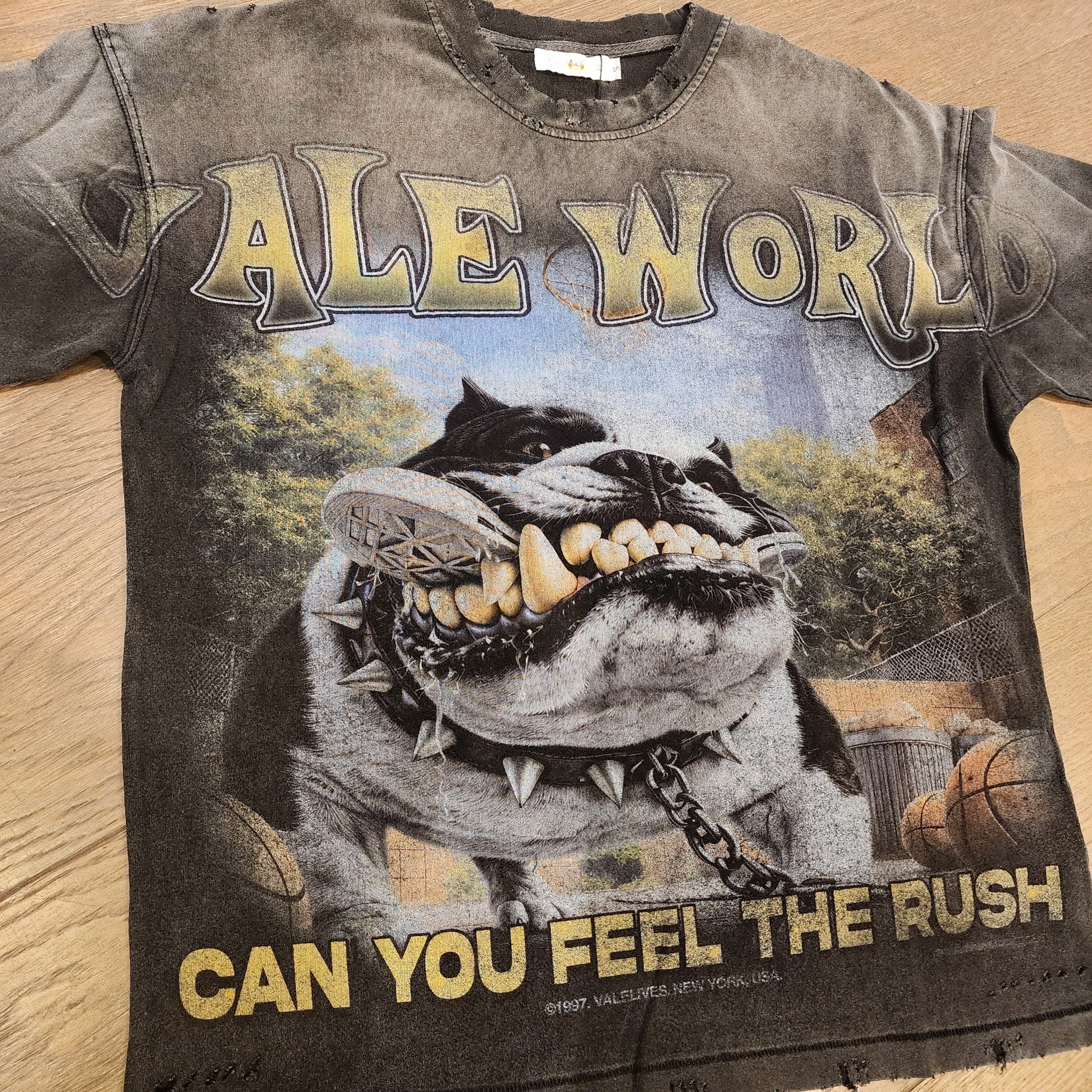 VALE DREAMS "Can You Feel The Rush" Shirt - Black