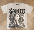 Focus "Saints" Rhinestone Shirt - Grey