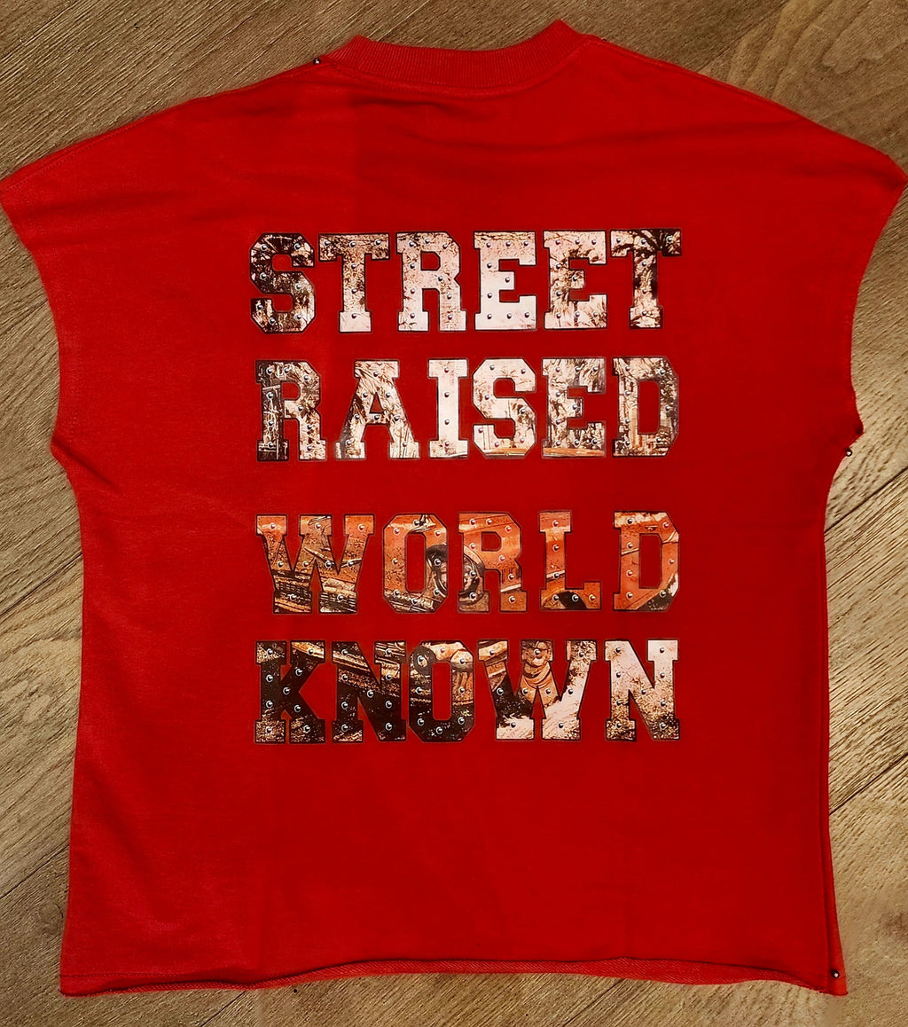 Focus Wanted Vintage Car Shirt - Red