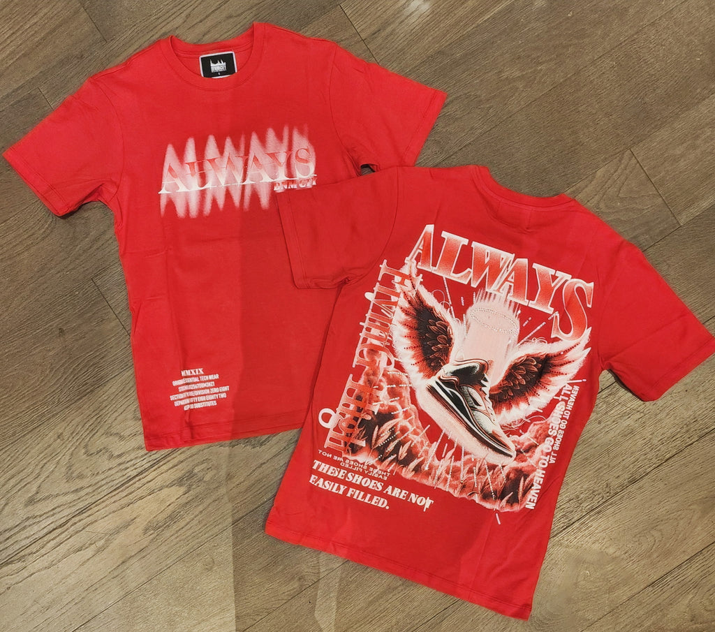 Denim City "Always" Shirt - Red