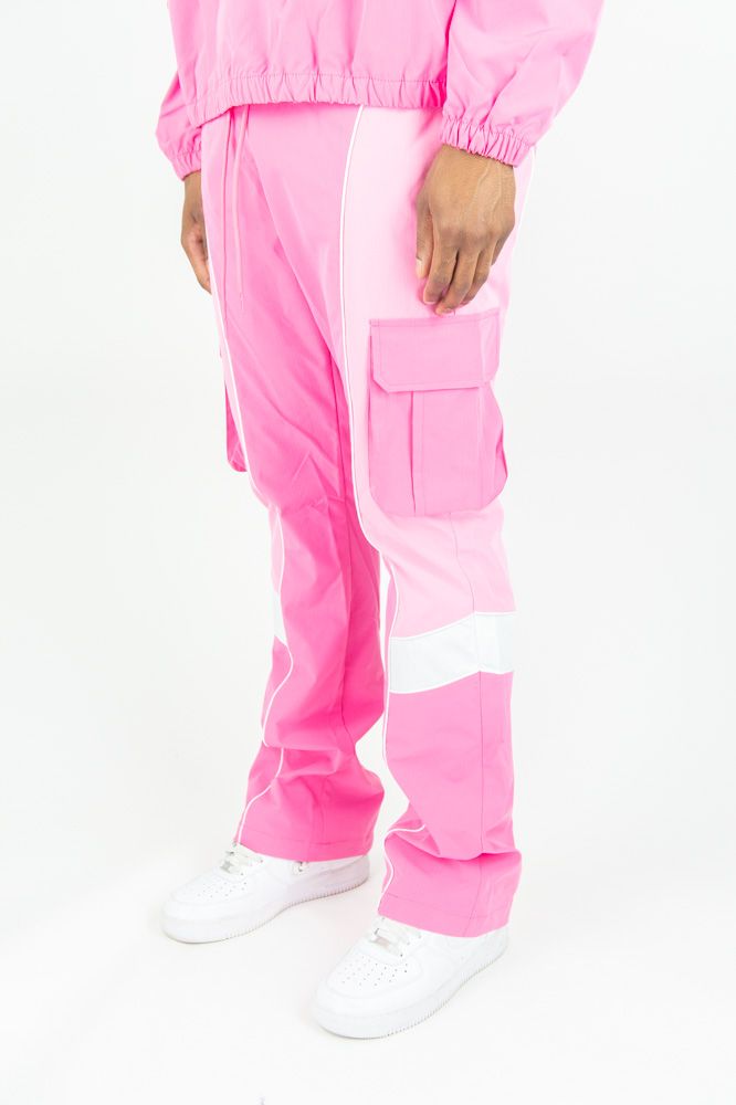 Rebel Minds RIPSTOP NYLON COLORBLOCK SET - Pink