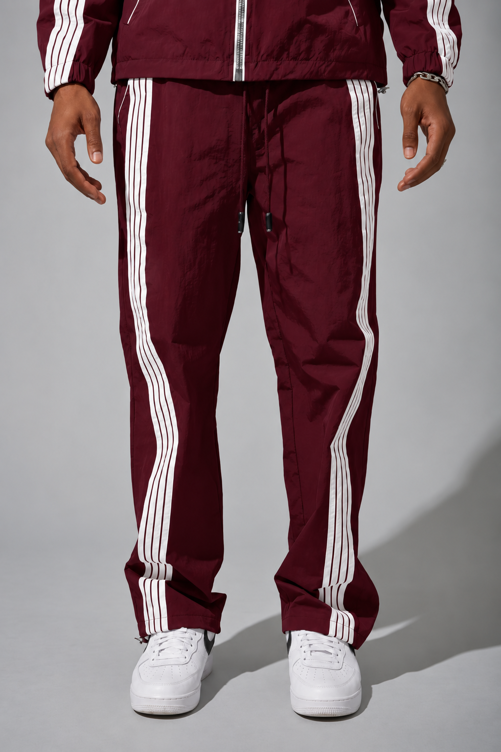 Jordan Craig Velocity Tracksuit - Wine/Burgundy