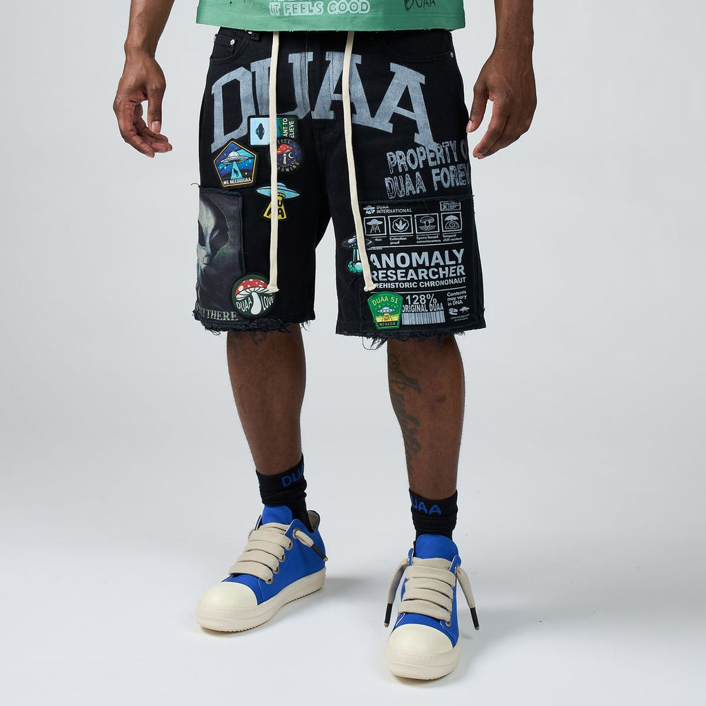 Duaa UFO Shorts - Black
