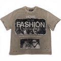 SYNDICATE FASHION JUNKIES VINTAGE SHIRT - TAUPE