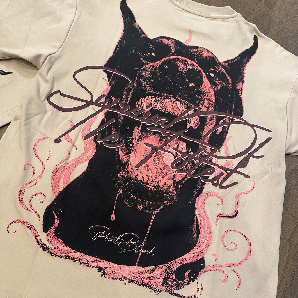 Point Blank Survival Of The Fittest Shirt - Sand