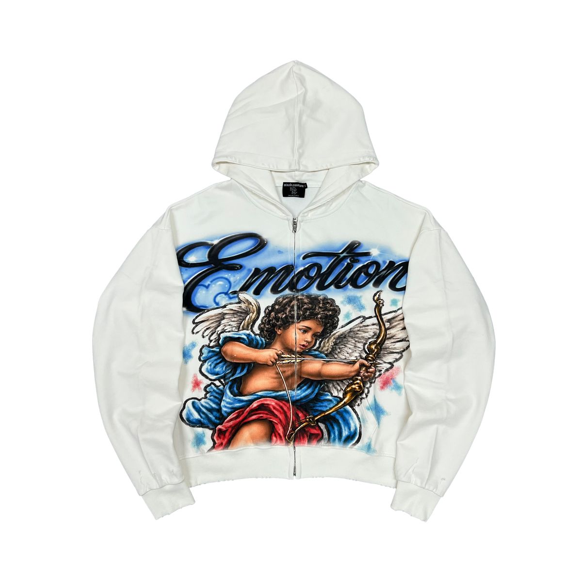 Mixed Emotions “Cupid’s Arrow” Hoodie - White