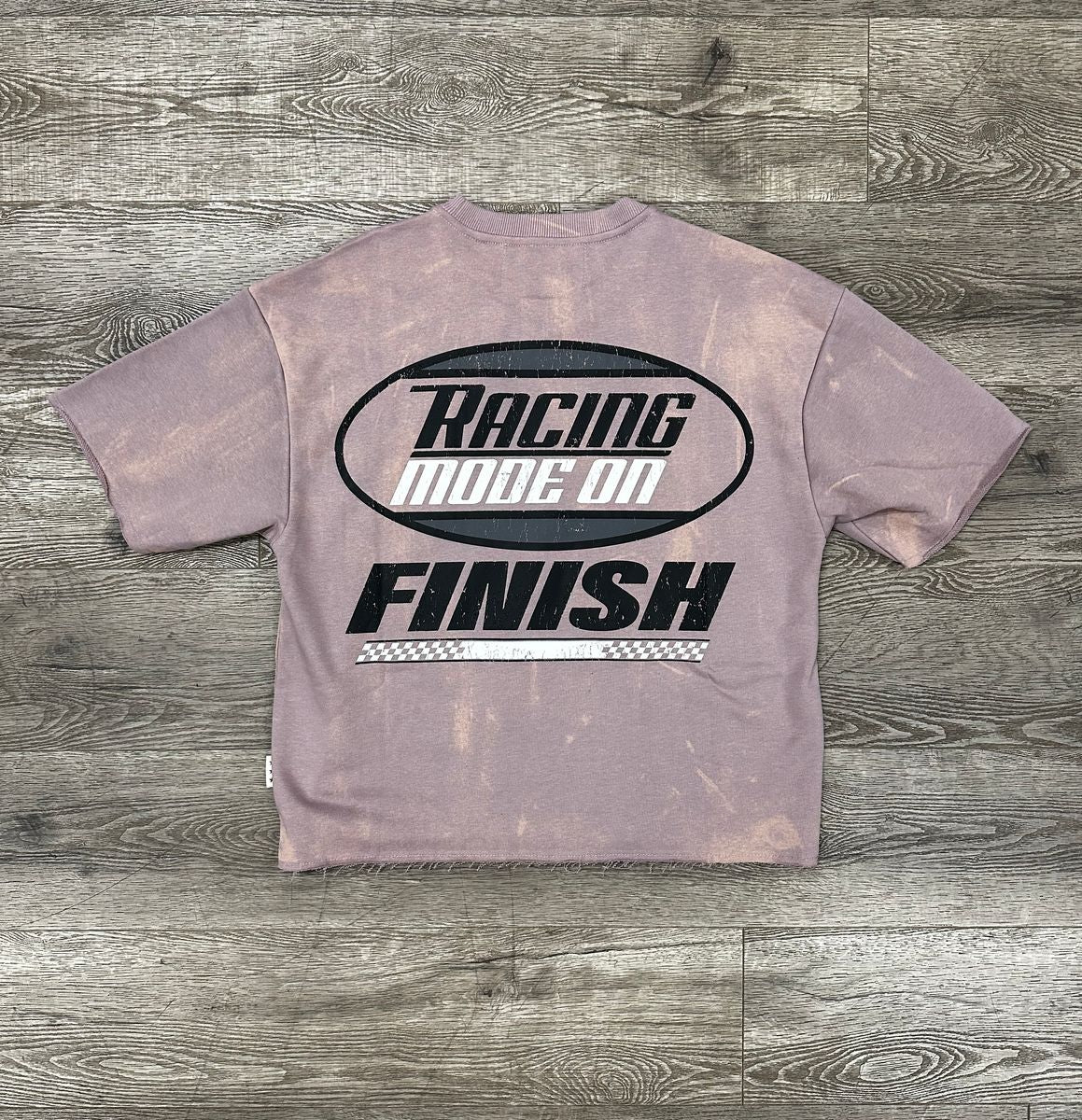 BKYS SPEED EAGLE CROPPED SHIRT - MAUVE