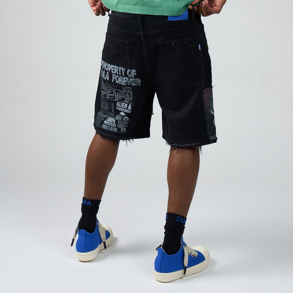 Duaa UFO Shorts - Black