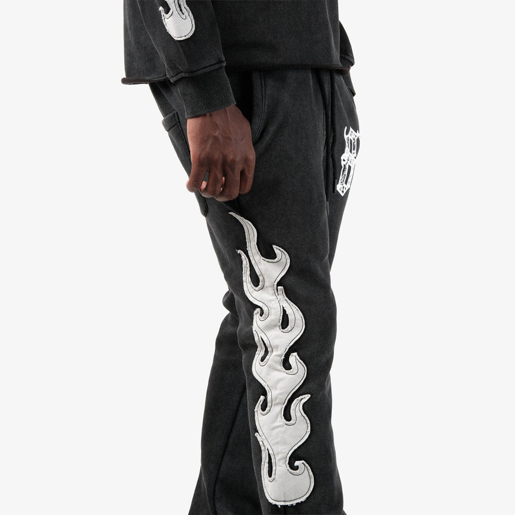 Copper Rivet Saints Fleece Set - Black