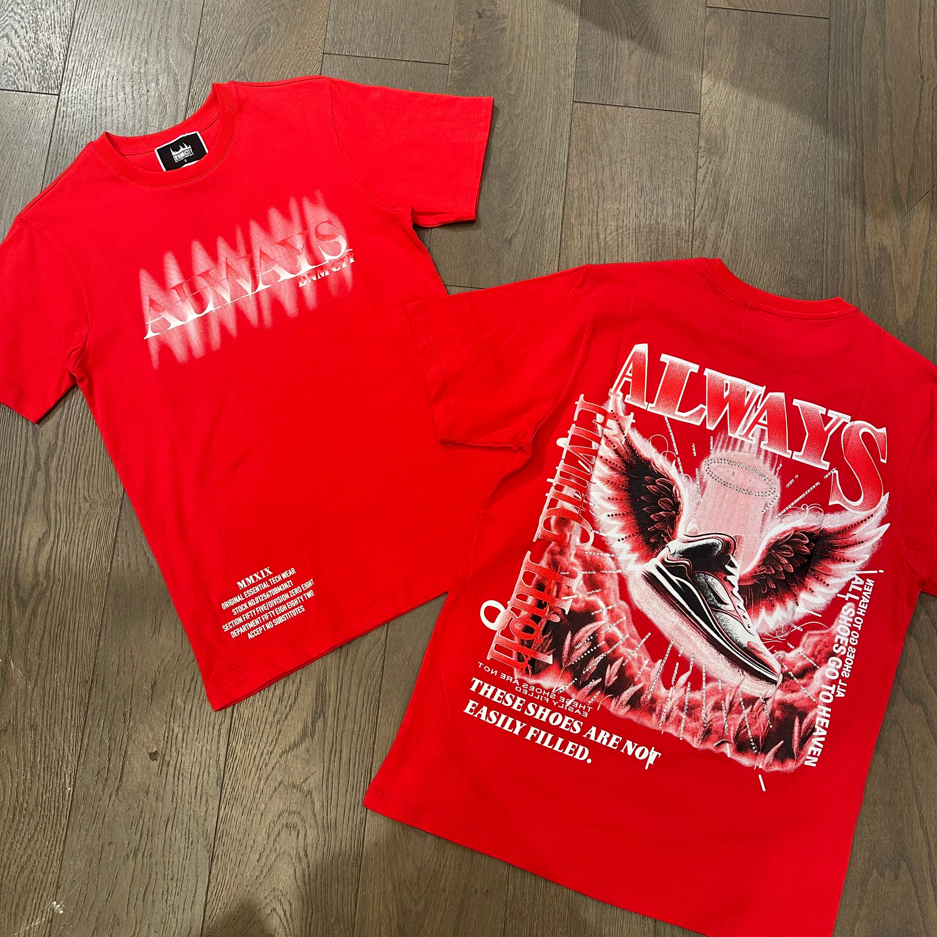 Denim City ALWAYS Shirt - RED