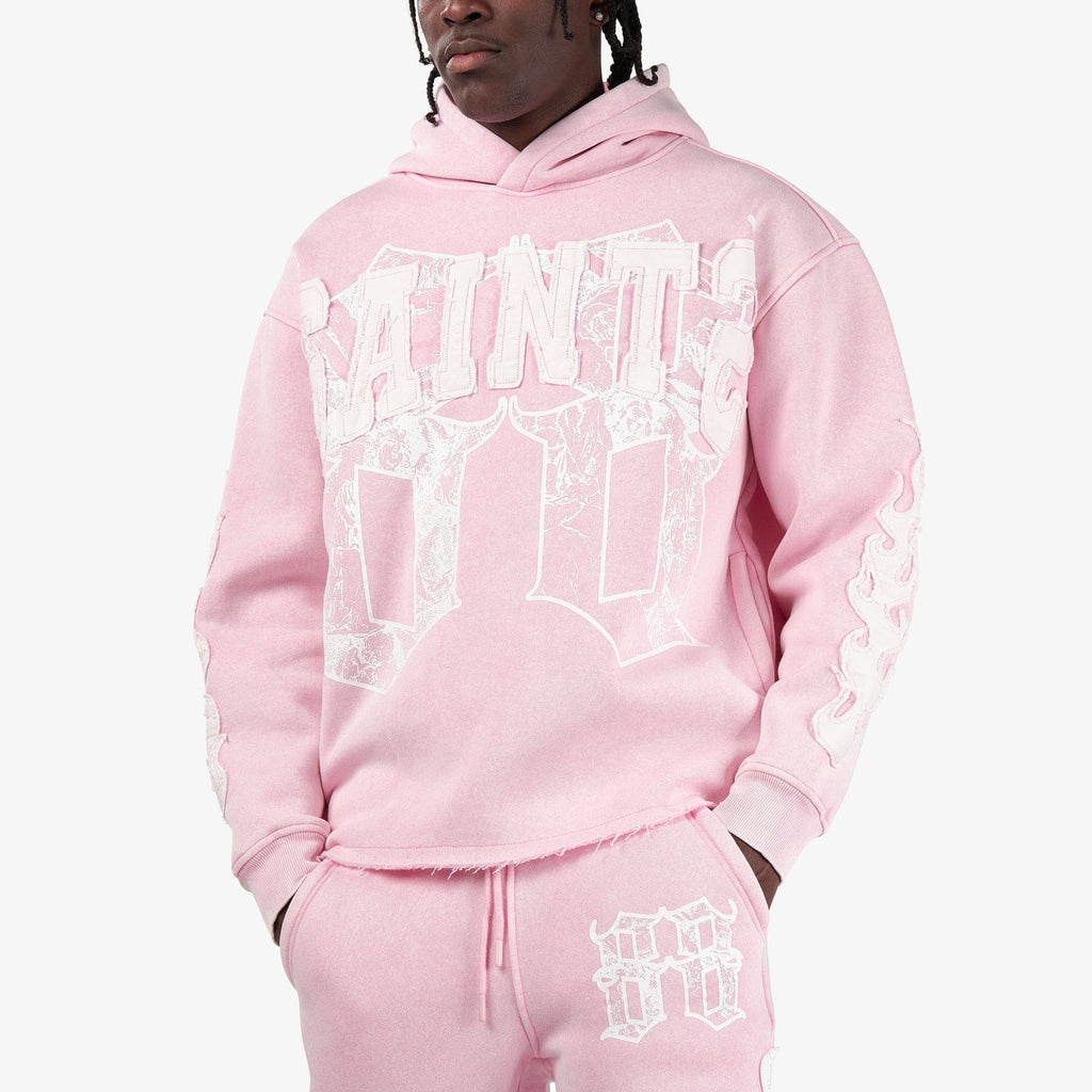 Copper Rivet Saints Fleece Set - Pink