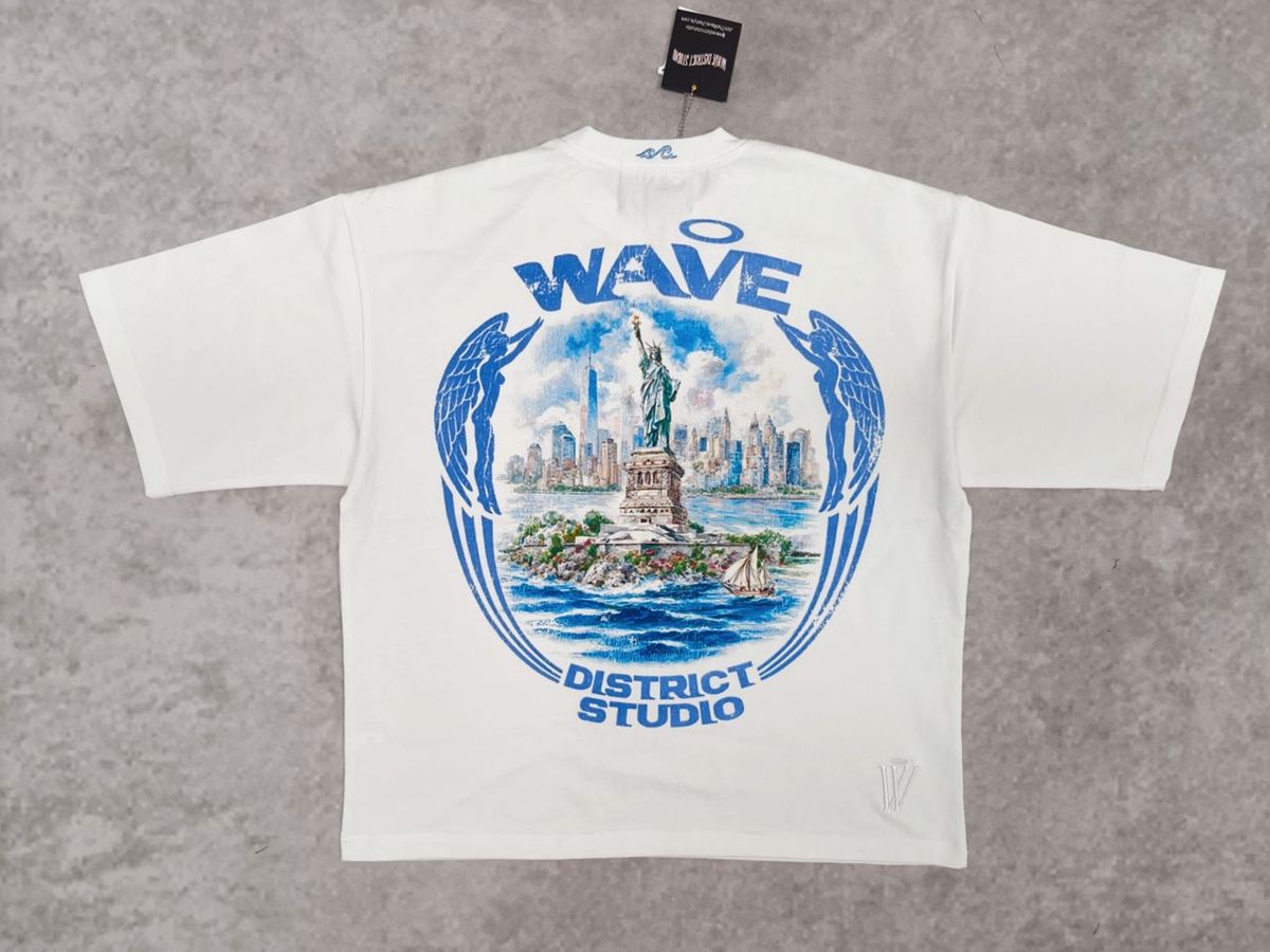 Mr.Wave District NYC Shirt - White