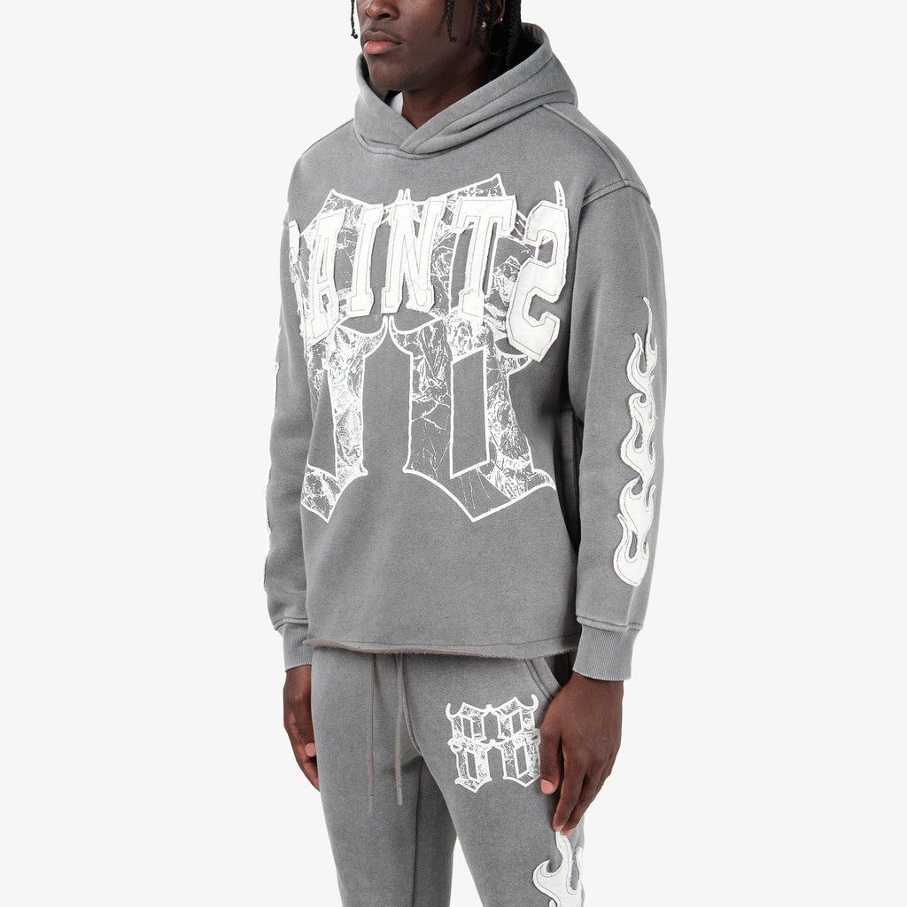 Copper Rivet Saints Fleece Set - Grey