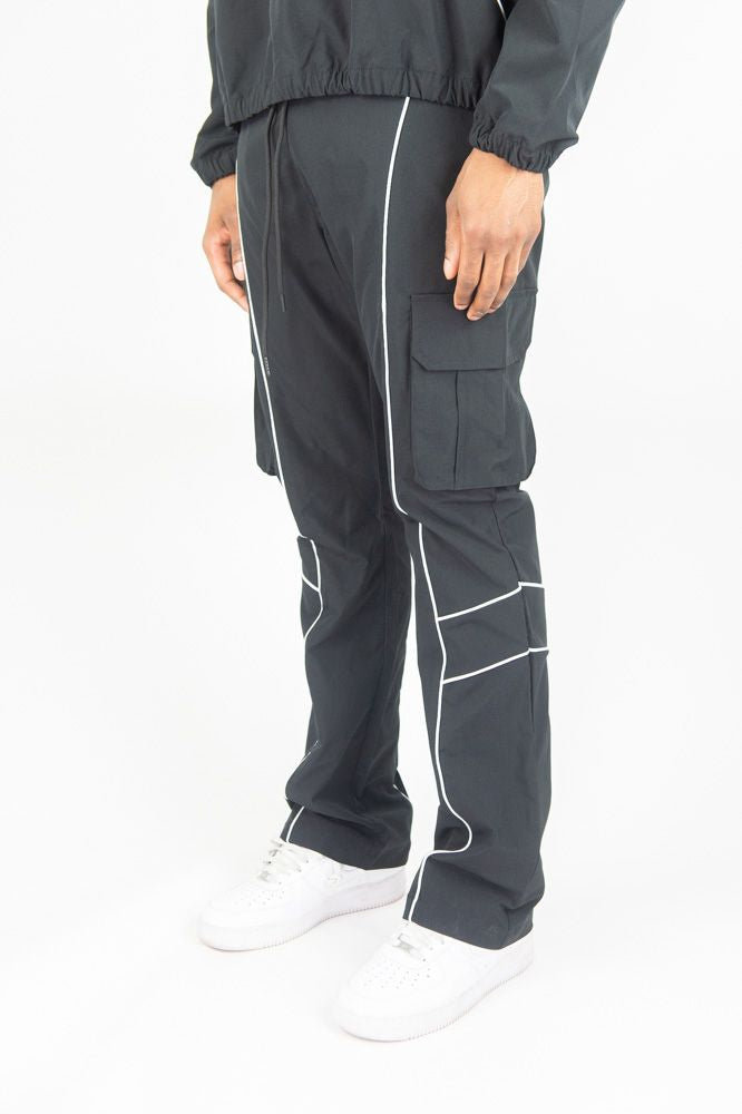 Rebel Minds RIPSTOP NYLON COLORBLOCK SET - Black