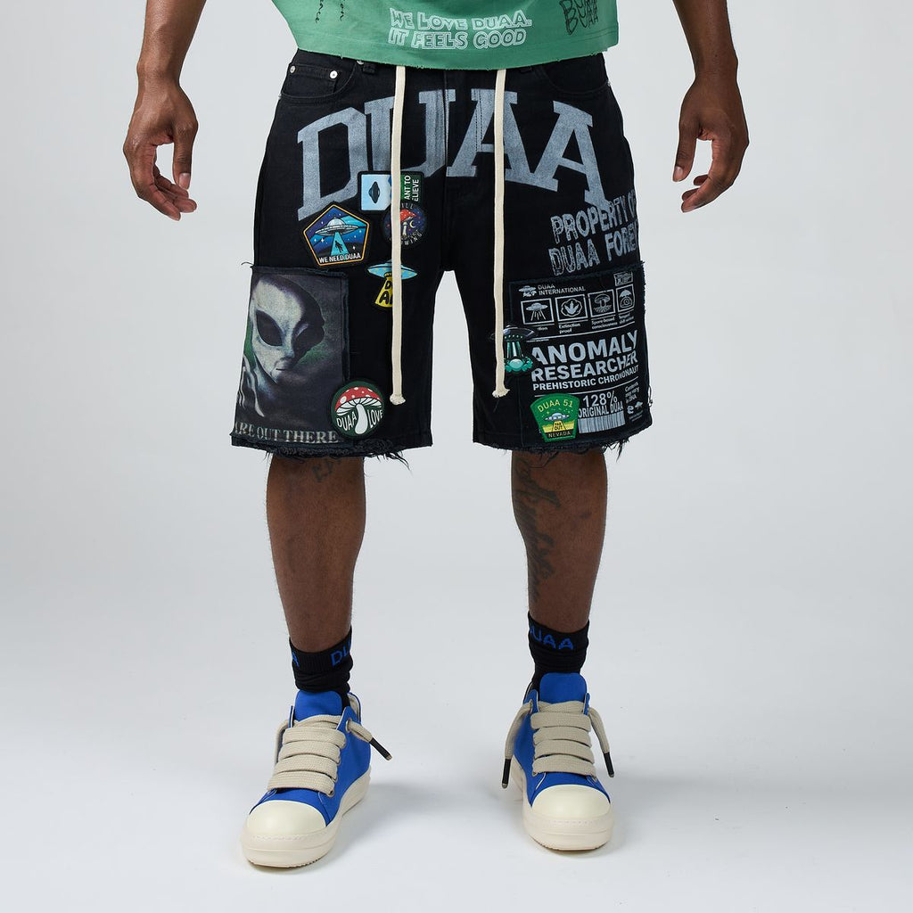 Duaa UFO Shorts - Black