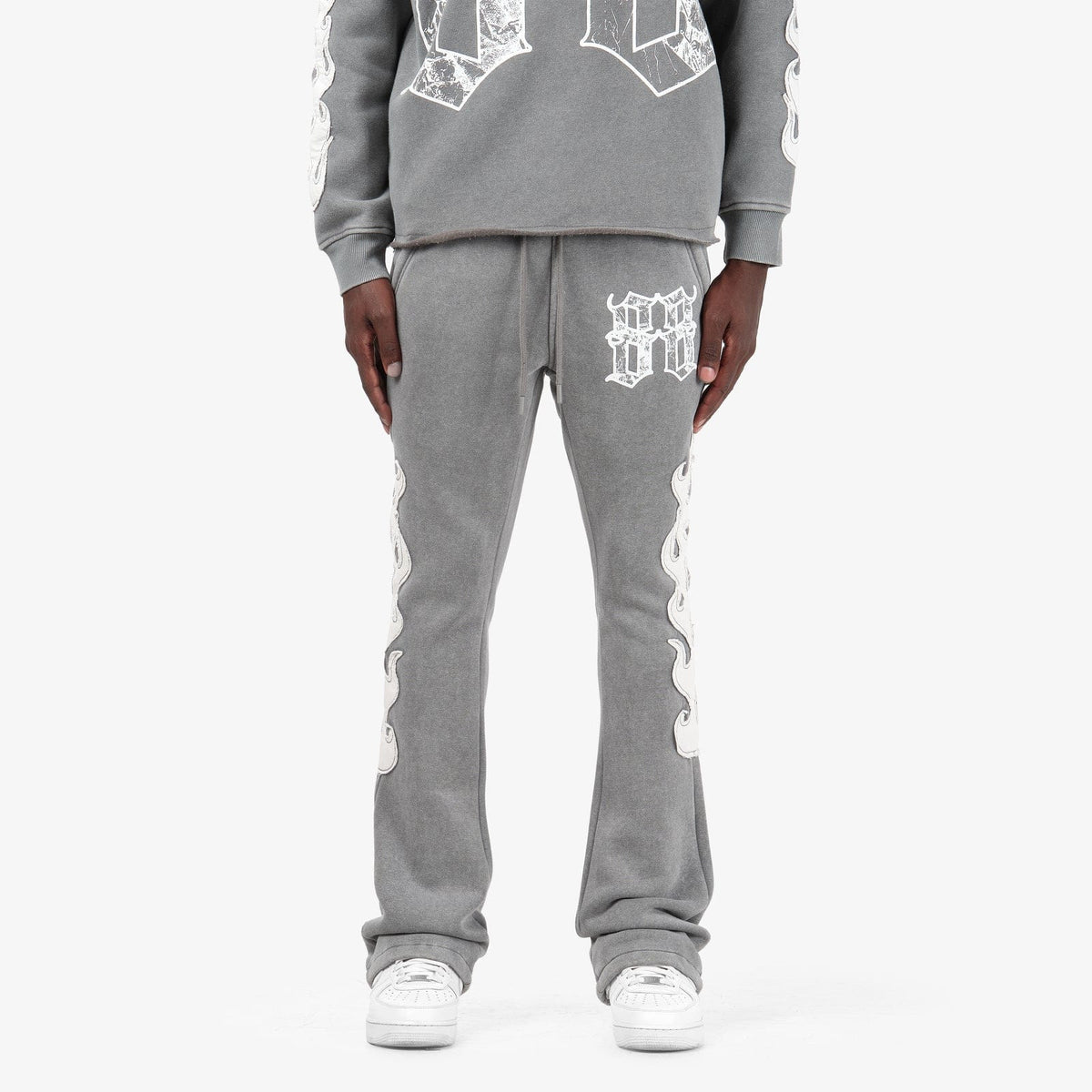 Copper Rivet Saints Fleece Set - Grey