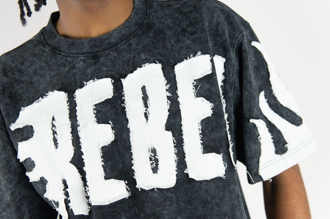 Rebel Minds Rebel Flame Shirt - Black