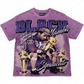 SYNDICATE BLACK MAMBA VINTAGE SHIRT - PURPLE