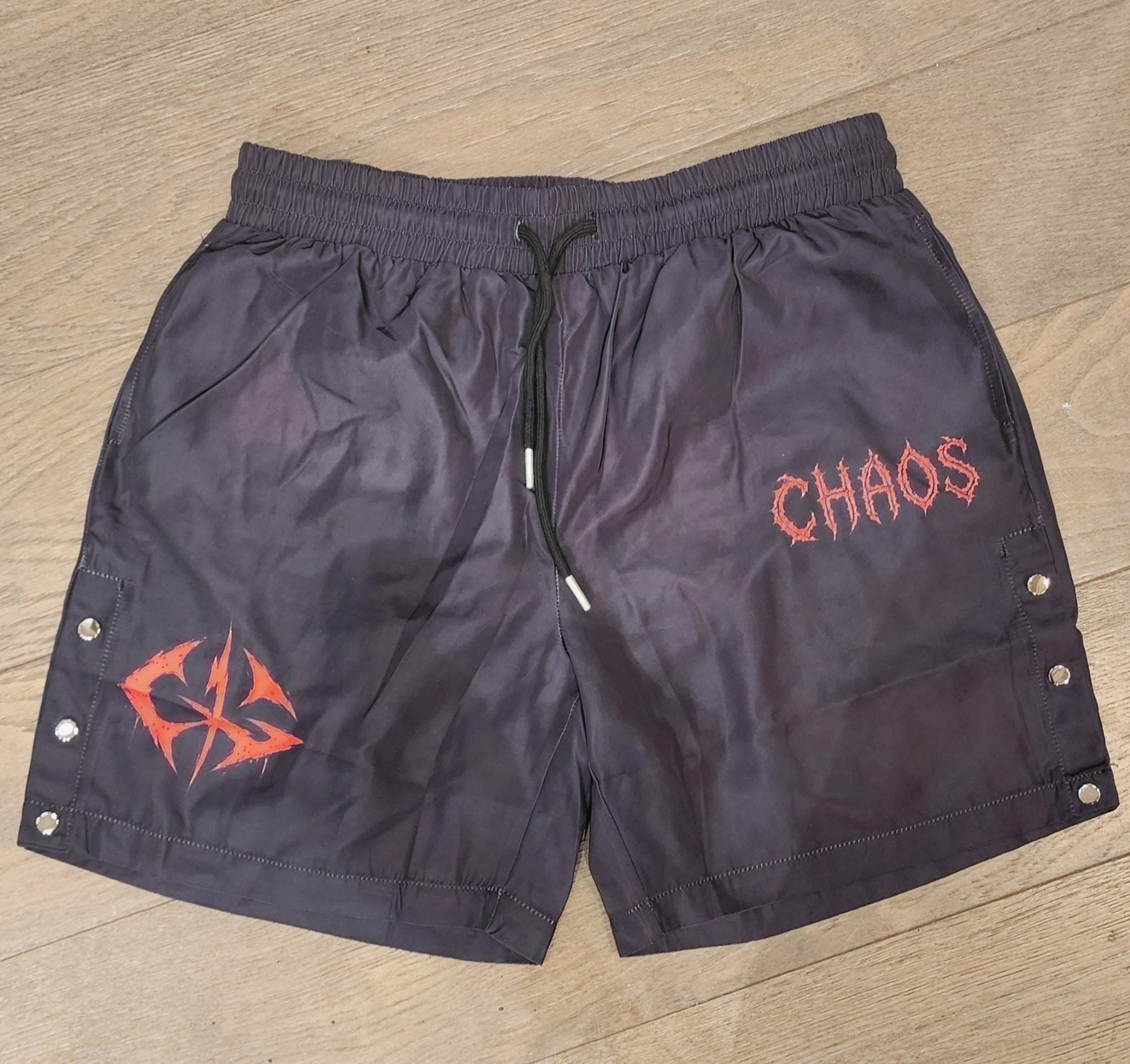 CHAOS Short Set - Black,Red