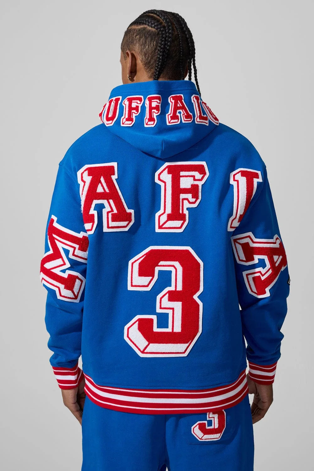 Jordan Craig BUFFALO MAFIA PULLOVER HOODIE - Royal Blue