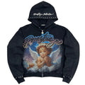 Prestige Angel Hoodie - Black & Blue