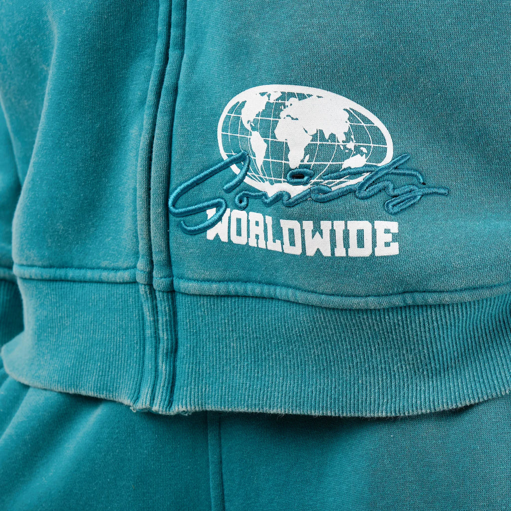 Copper Rivet World Tour Sweatsuit - Teal
