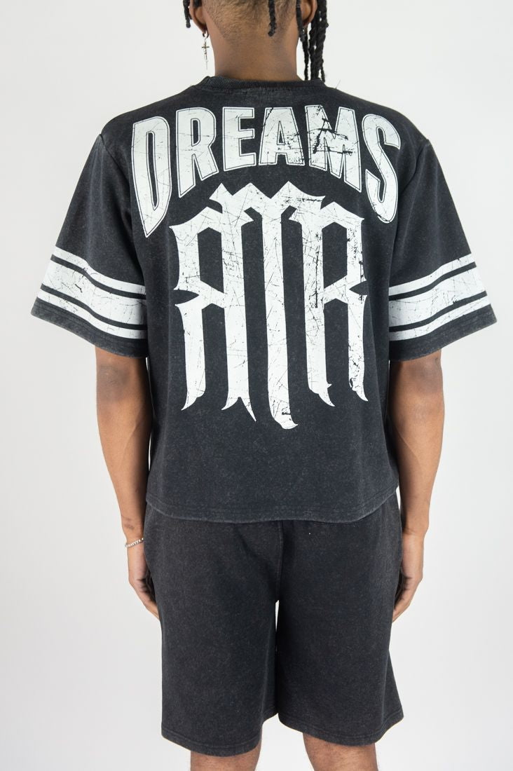 REBEL MINDS DREAMS GRAPHIC SHIRT - BLACK
