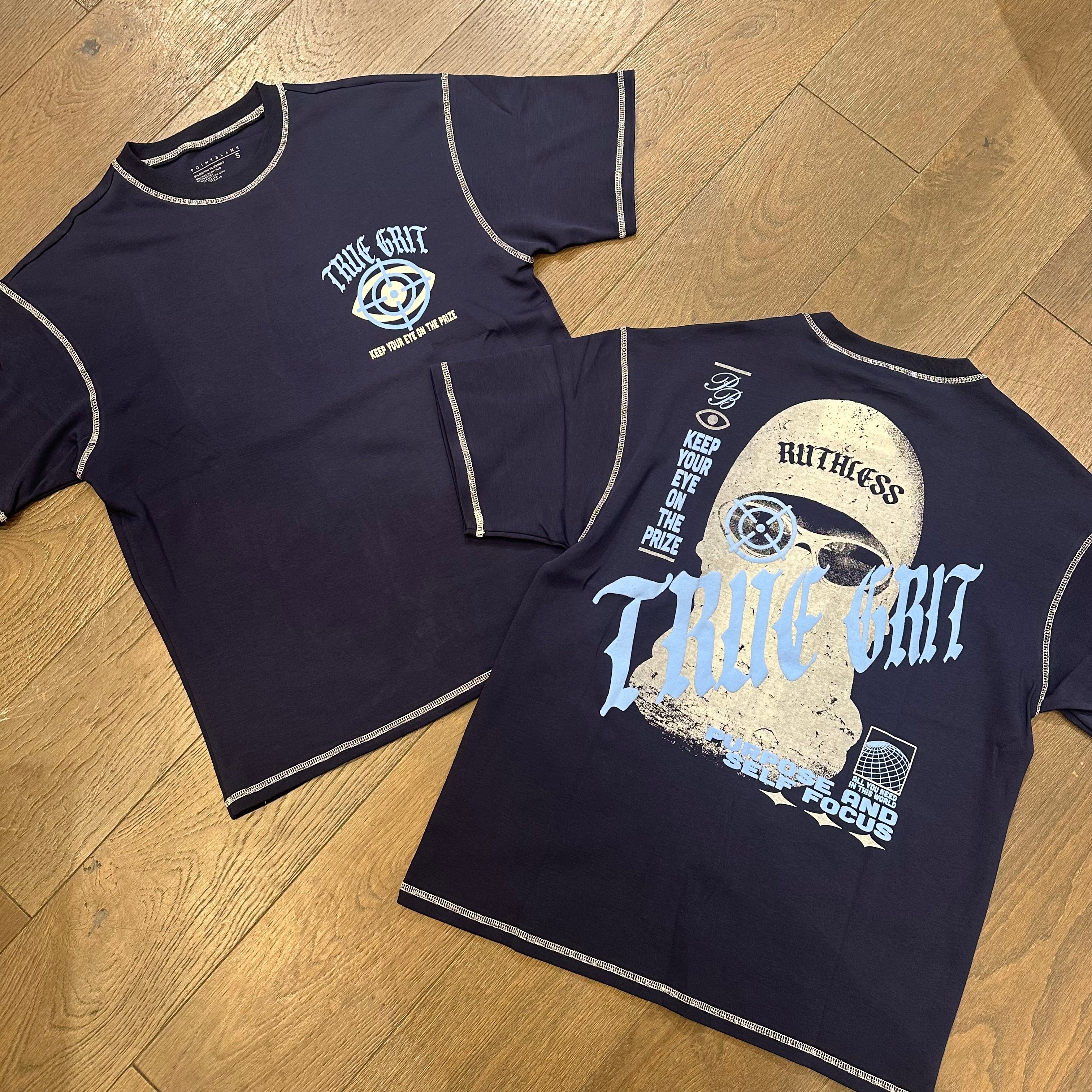 Point Blank TRUE GRIT Shirt - Navy