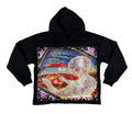 Focus Racer Pearl & Rhinestone Hoodie - Black