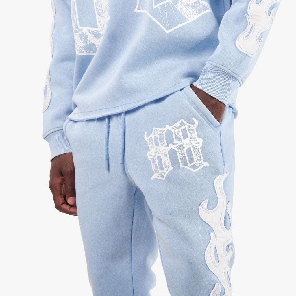 Copper Rivet Saints Fleece Set - Blue