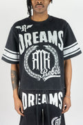 REBEL MINDS DREAMS GRAPHIC SHIRT - BLACK