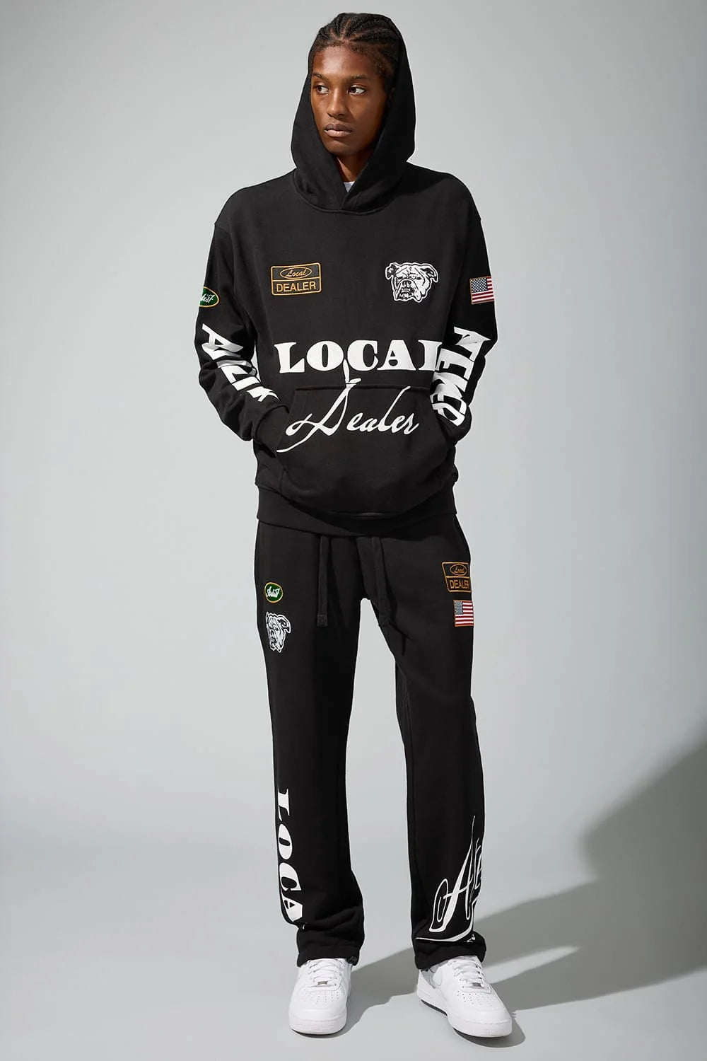 Jordan Craig ATELIER Sweatsuit - Black
