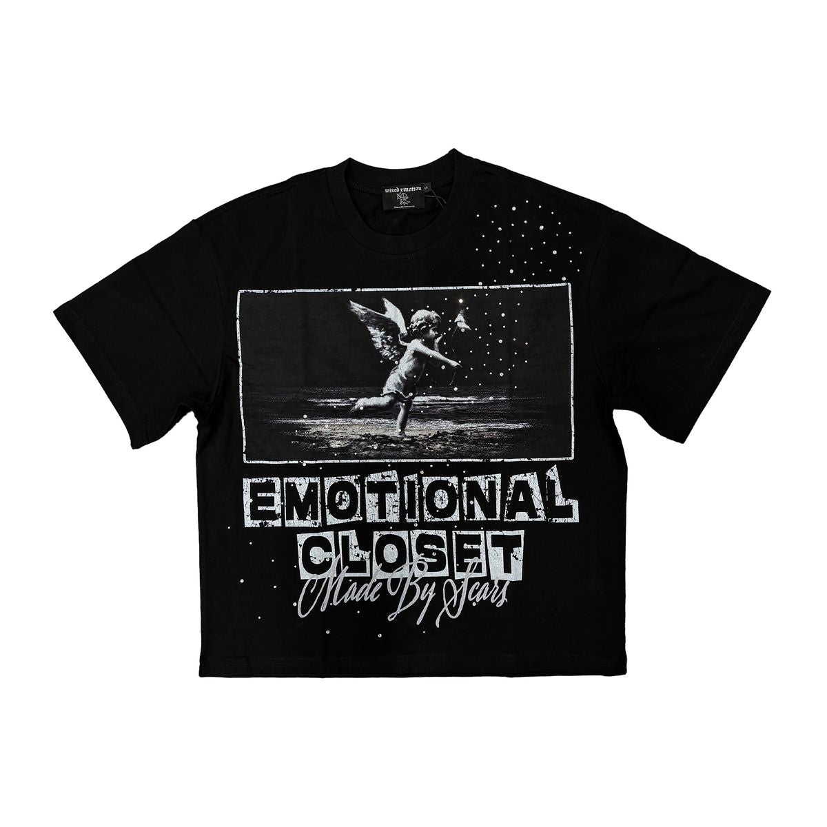 Mixed Emotions Black “scar” Shirt