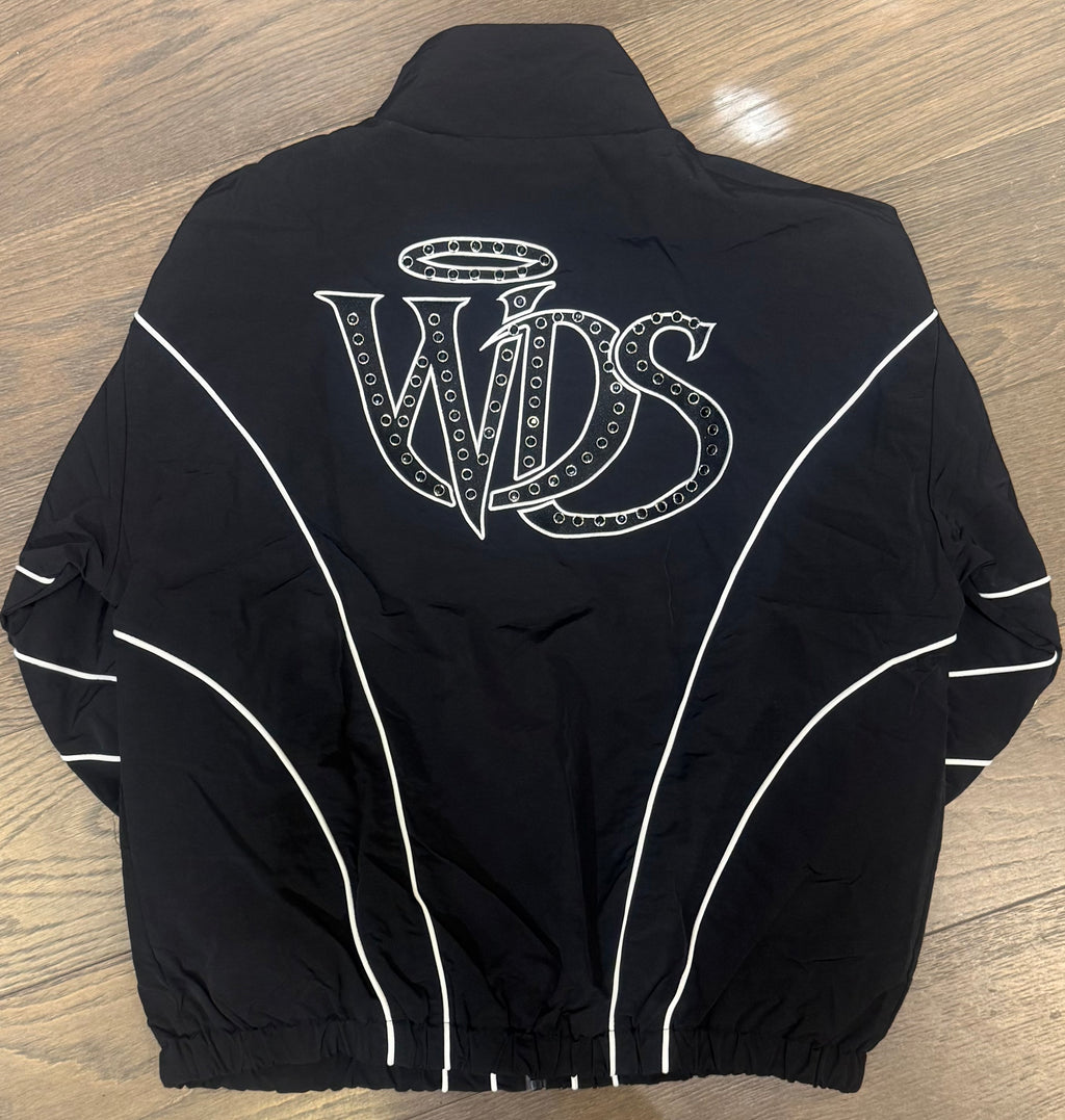 MRWAVE Rhinestone Star Tracksuit - Black