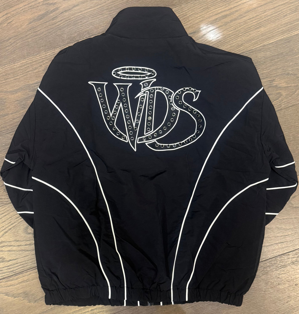 MRWAVE Rhinestone Star Tracksuit - Black