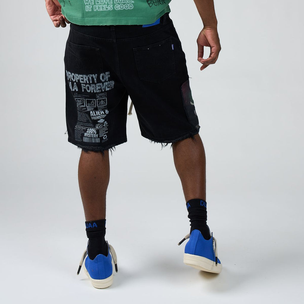 Duaa UFO Shorts - Black