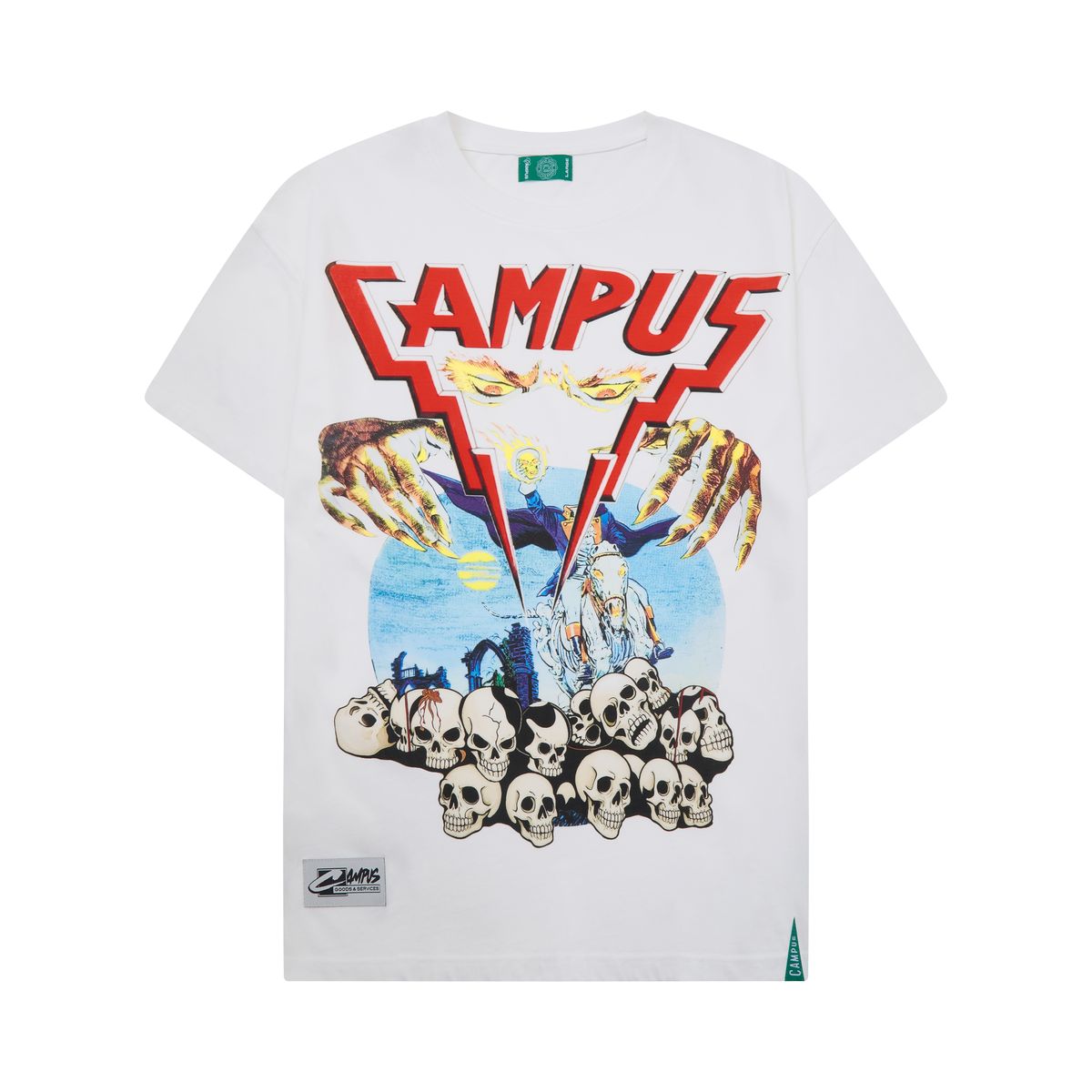 Campus Goods Bone Collector Shirt - White