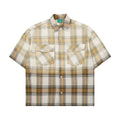 Campus Goods Saint Sun Fade Flannel - Cream/Brown