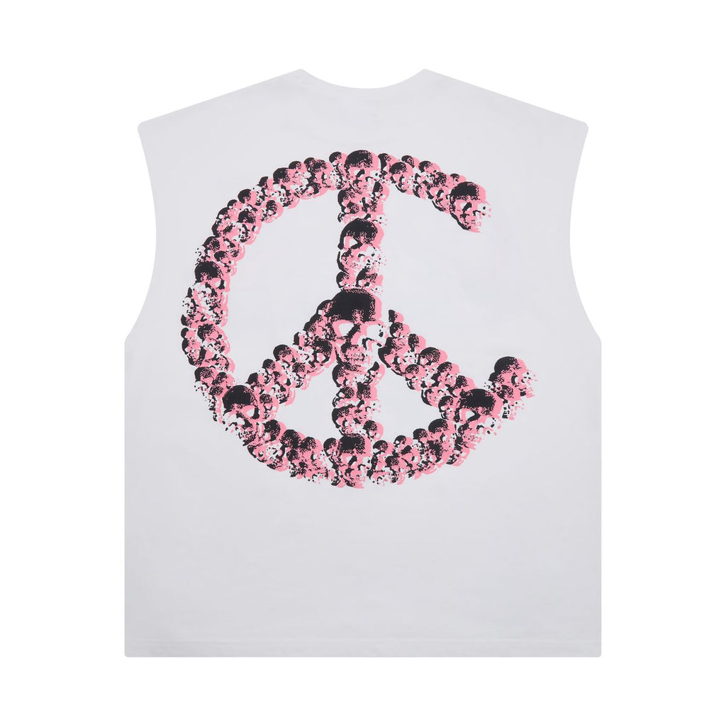 Campus Goods Reaper Cutoff Shirt - White
