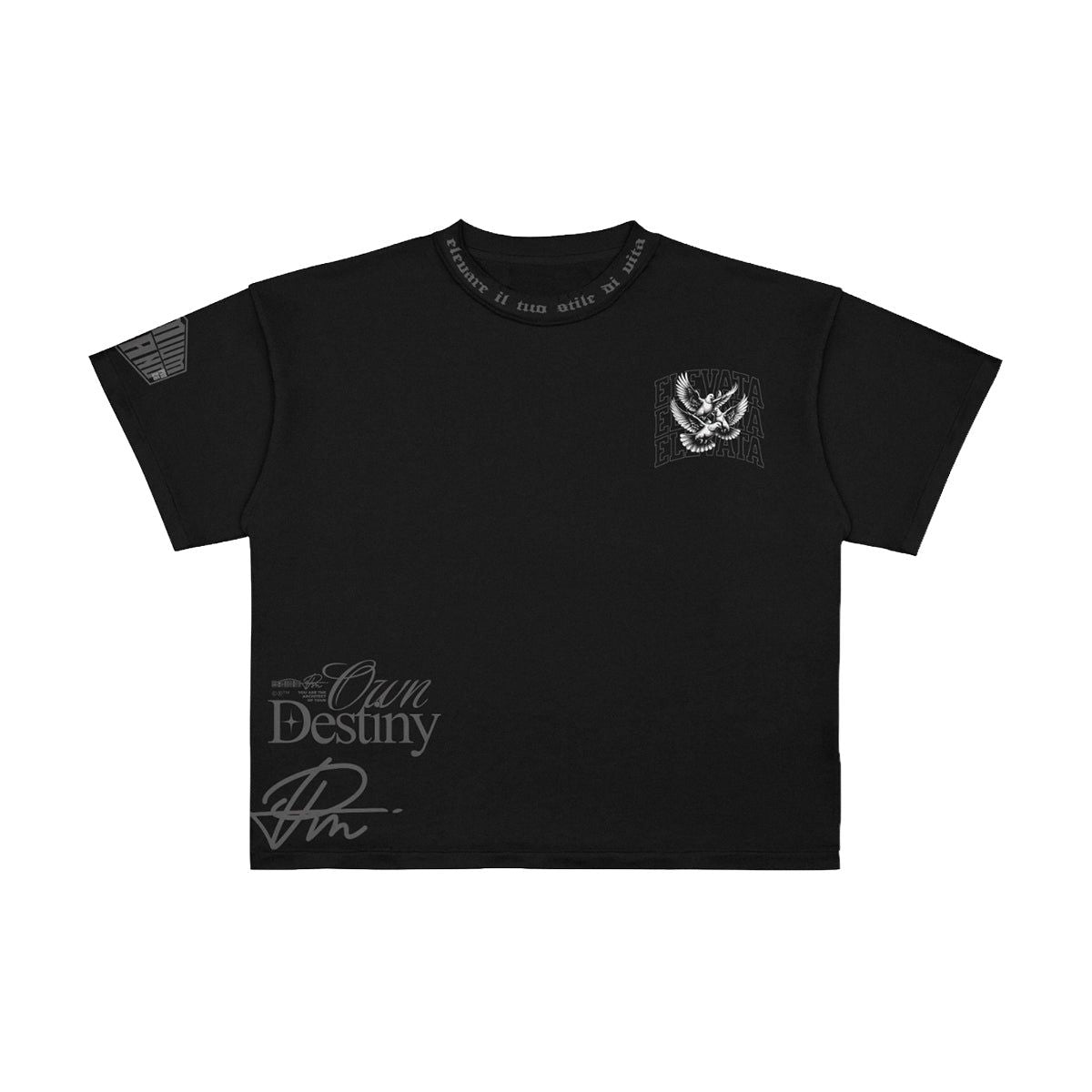 Premium Milano Chosen Generation Crew Neck Shirt Black