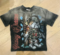 VALE DREAMS “EXCUSE ME F*CK YOU” Rhinestone Shirt - White