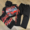 Evolution Live Fast Sweatsuit - Black