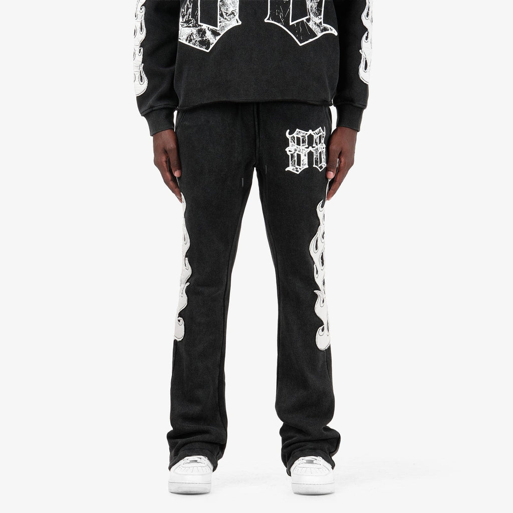Copper Rivet Saints Fleece Set - Black